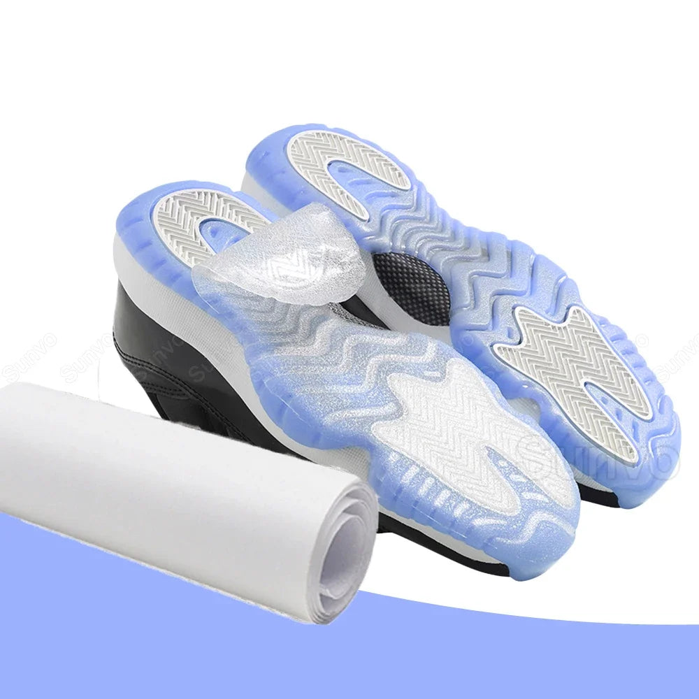 Self-Adhesive Anti-Slip Shoe Sole Sticker - Sneaker Outsole Protector, Repair Tape for Men and Women's Shoes Care Kit