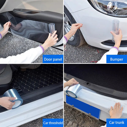 Rhino Skin Car Protector: Anti-Scratch Waterproof Protection Film - Scratchproof Car Sticker for Car Skin Protection