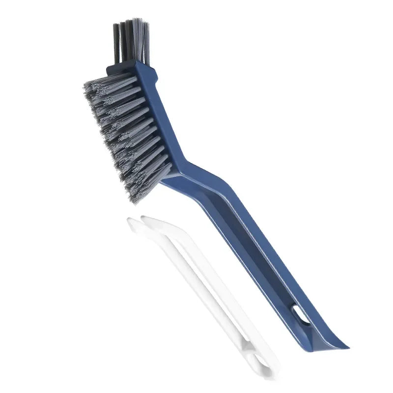 2-in-1 Cleaning Brush for Corners and Gaps: Versatile Bathroom and Floor Tiles Cleaner - Effective Multipurpose Tool