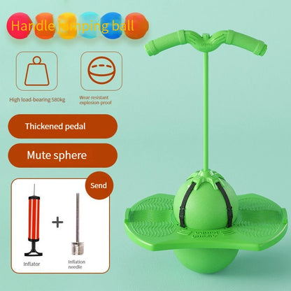 Jumping Frog Bouncing Ball: Height Increase Exercise Equipment for Children's Balance Training - Fun and Effective