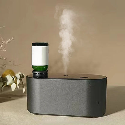 KINSCOTER Portable Waterless Aroma Diffuser - Compact Essential Oil Nebulizer, Ideal Scent Machine for Gifting