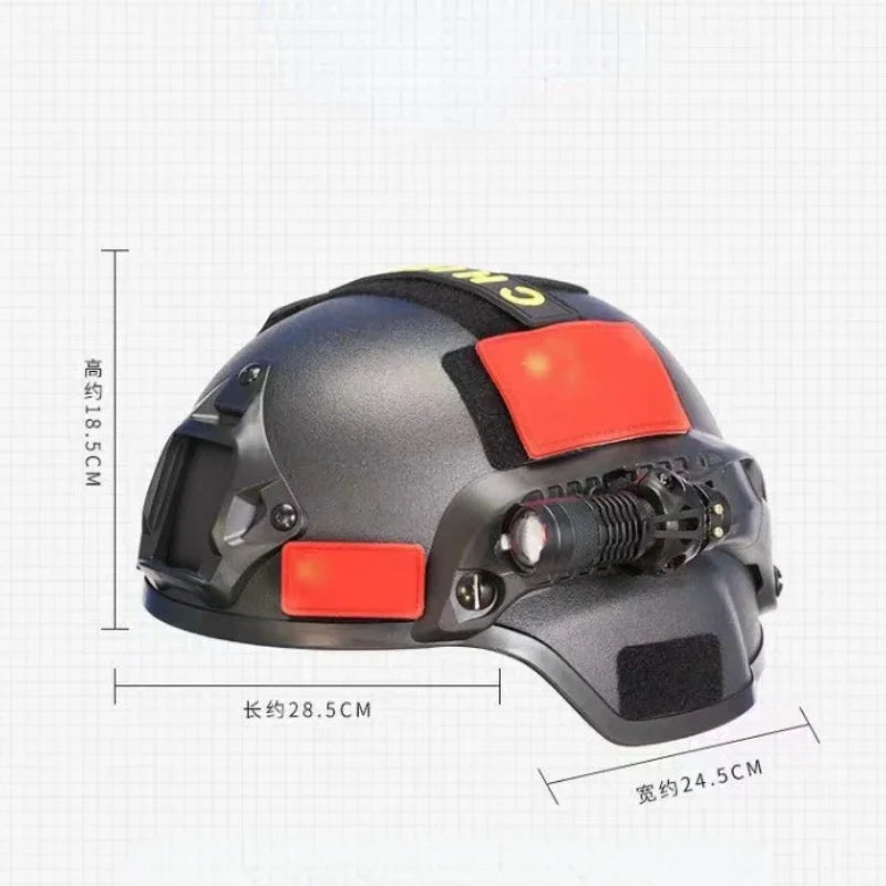 Fast Helmet MICH2000 - Tactical Airsoft Helmet for Outdoor Paintball, CS, and Riding Protection