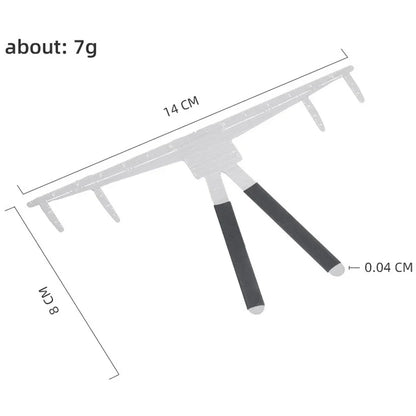 Microblading Eyebrow Tattoo Stencil Ruler: Balance Shaper Template for Permanent Makeup - 3D Eyebrow Tattoo Tool