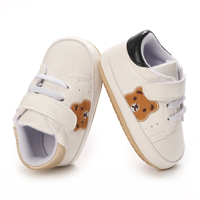 Boys and Girls Panda Sports Shoes - Spring and Autumn Fashion for 0-18 Months | Trendy Children's Sports Baby Shoes