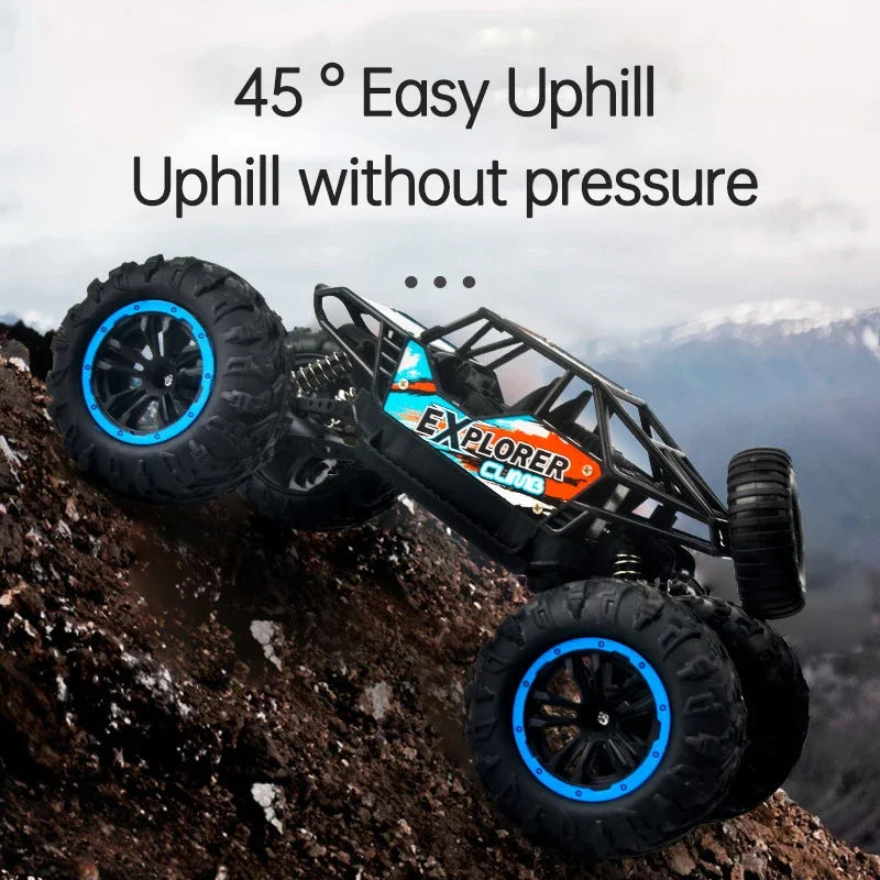 Off-Road RC Climbing Car Toy - Remote Control Vehicle for Kids and Boys, Outdoor Gift Model