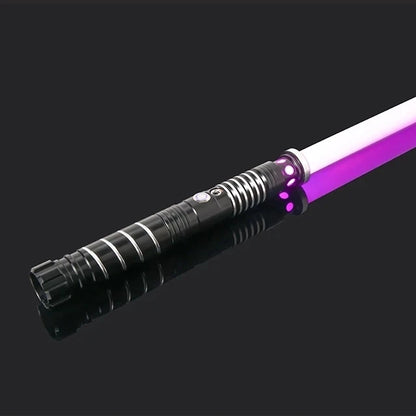 RGB Metal Lightsaber Toy - Laser Sword with Light and Sound Effects, Durable Kpop Lightstick for Play and Display