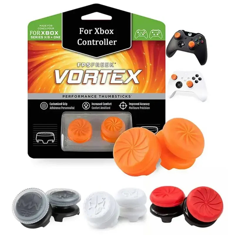 KontrolFreek FPS Freek Galaxy Purple: Enhance Xbox One & Series X Controller Performance with 2 Thumbstick Replacements - Xbox 360 Compatible!