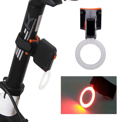 USB Rechargeable LED Bike Light: Multi Lighting Modes Bicycle Taillight Flash Tail Rear Lights for MTB Bike Seatpost