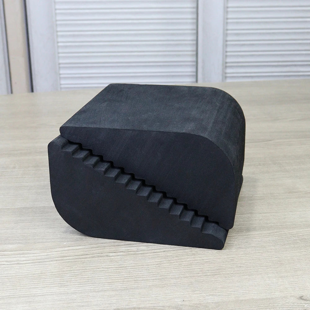 Squat Wedge Block for Strength Training - Leg Machines Balance Exercise Yoga Weightlifting Calf Stretcher - Double Sided Use Slant Board