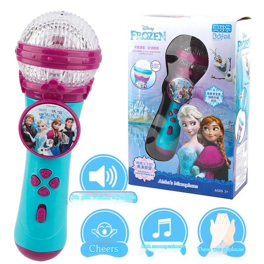 Disney Princess Minnie Singing Microphone – Music Toy for Girls, Frozen Baby Song Gift