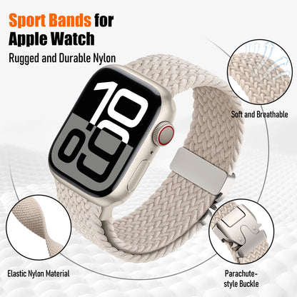 Braided Band for Apple Watch - Straps in 38mm to 49mm for Series 10, SE, 9, 8, 7, 6 & Ultra 2