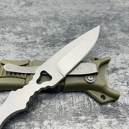 2024 New Outdoor Small Straight Knife – Portable EDC, Fruit Knife with Anti-Corrosion and High Hardness