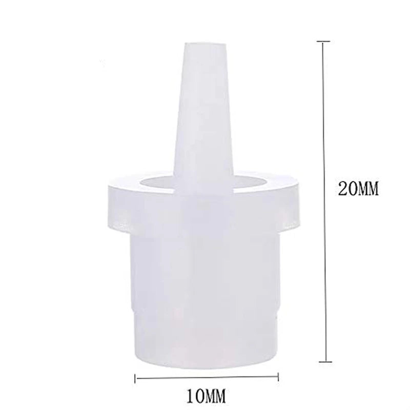 Eyelash Adhesive Glue Cap: Universal Replacement Bottle Nozzle Plug - Anti-Blocking Design for Easy Glue Application