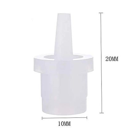 Eyelash Adhesive Glue Cap: Universal Replacement Bottle Nozzle Plug - Anti-Blocking Design for Easy Glue Application