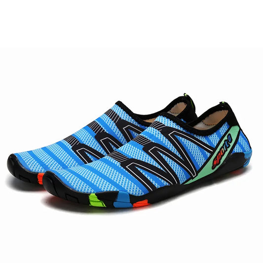 Water Sports Aqua Barefoot Shoes - Unisex Outdoor Beach Shoes for Swimming, Gym, Running, Yoga - Men's and Women's Sneakers Footwear