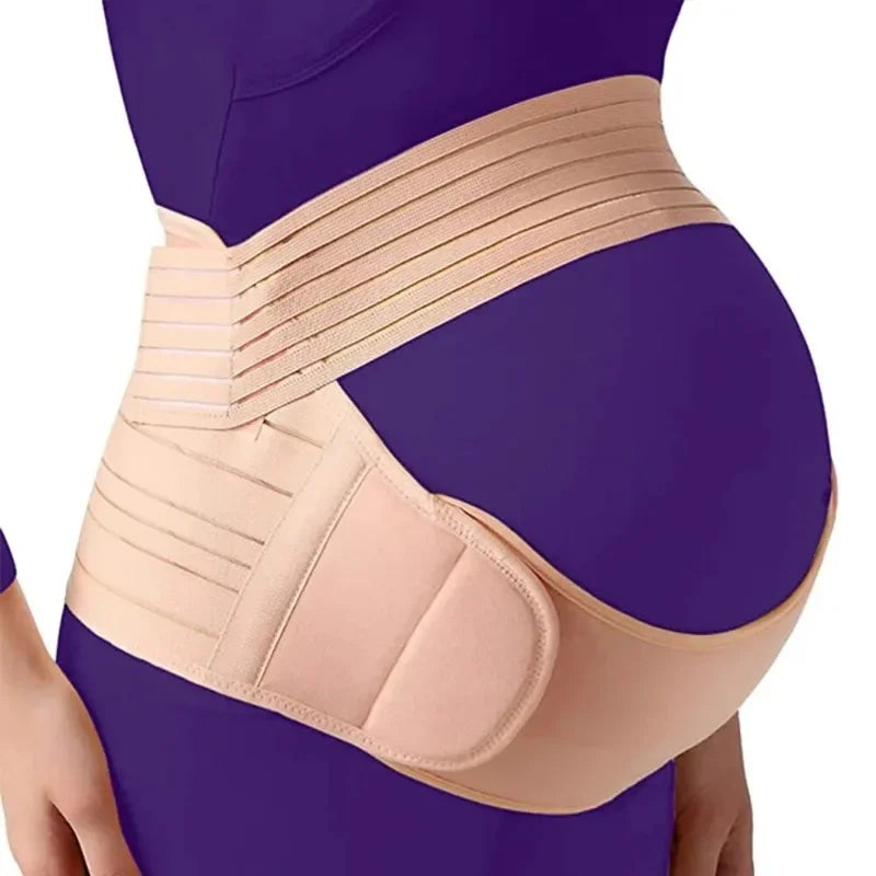 Pregnant Women's Belly Band Back Support Belt | Adjustable Maternity Abdomen Brace Protector for Pregnancy