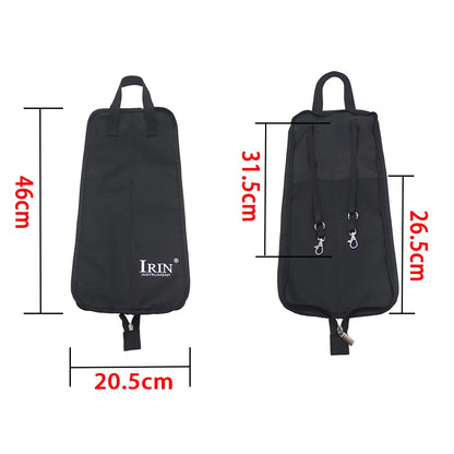 Oxford Cloth Drumstick Thicken Case: Waterproof Drum Stick Bag with Carrying Strap - Large Capacity Percussion Instrument Parts