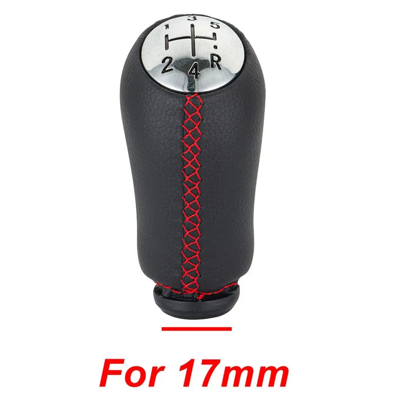 17mm Gear Shift Knob for RENAULT CLIO MK3, MEGANE MK2, SCENIC MK2 - 5 Speed Car Gear Shift Lever Handle Stick Head