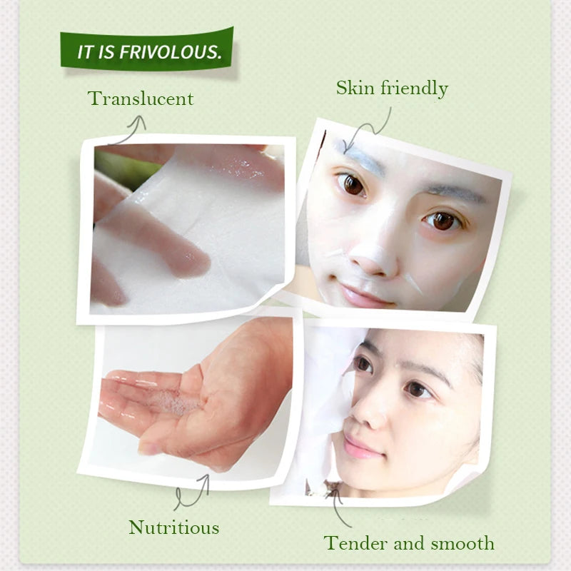 30pcs Fresh Fruits Facial Masks - Moisturizing, Firming, and Hydrating Korean Skin Care Face Masks