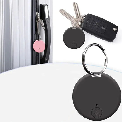 Smart GPS Tracker Keychain - Accurate Tracking for Wallets and Keys, Locate Your Belongings with Ease