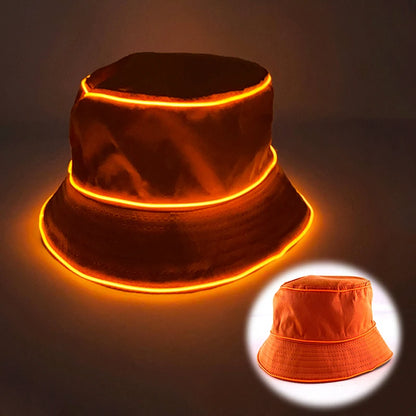 New Pearlescent Cowboy Hat - Glowing Cowgirl Cap for Dance Costumes, Neon Nightclub Decor