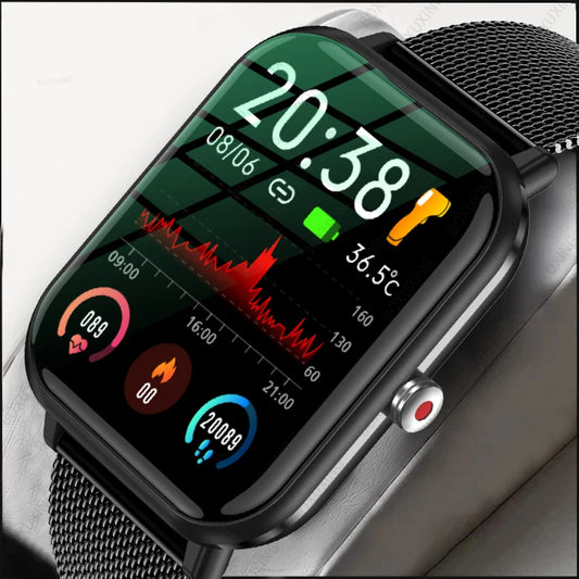 2023 New Smart Watch for Xiaomi – Blood Oxygen Monitoring, Fitness Tracker, Body Temperature Monitor, for Men & Women