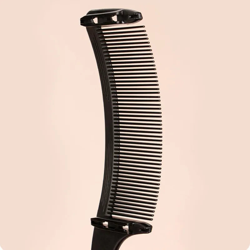 Professional S-Shape Barber Guide Comb: Curved Flat Top Positioning Hair Clipper Comb - Anti-Static Styling Tool for Salon Haircuts