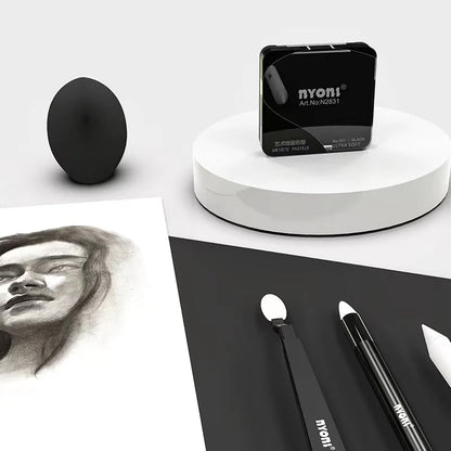 Professional Ultra Soft Drawing Set: Pastel, Graphite, and Charcoal - Blendable Colors for Sketching, Wet or Dry Application