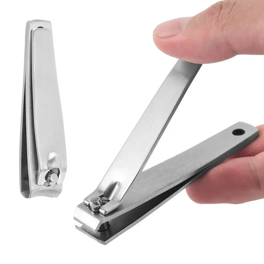 Professional Carbon Steel Nail Clippers - High Quality Nail Cutter for Fingers and Toes, Scissor-Style Tool