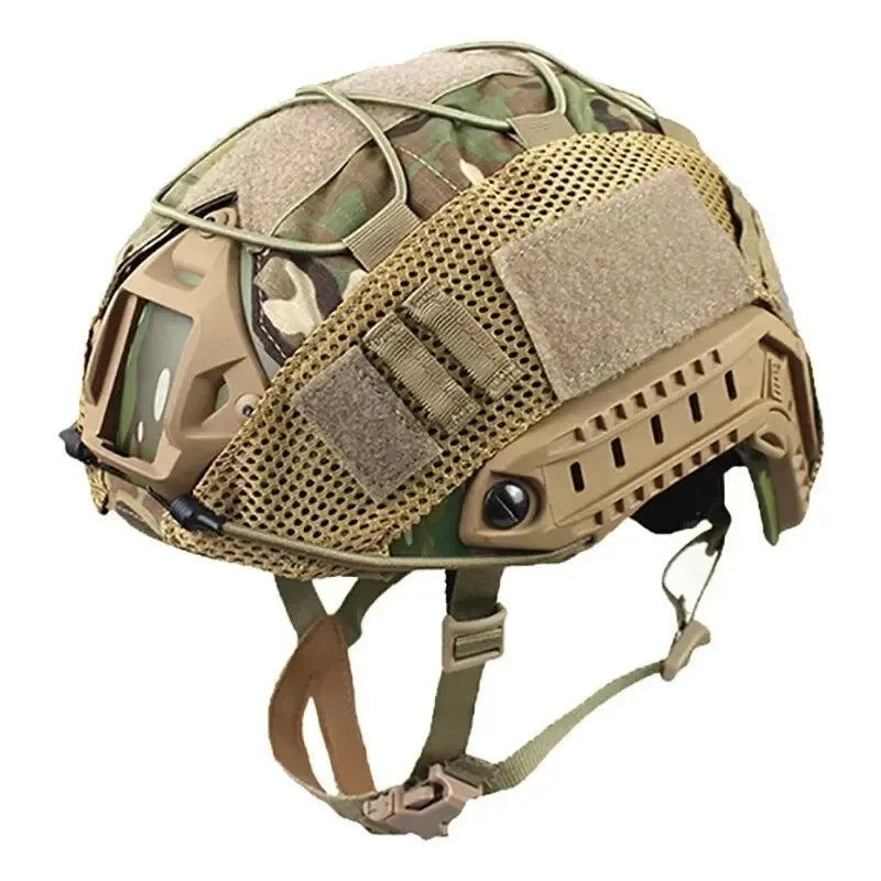 1pc FAST Helmet Cover - Airsoft Paintball Cover for Fast MH PJ BJ Helmets, Cycling Net Accessories