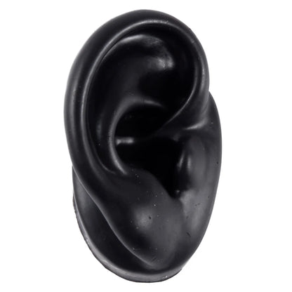 Professional Silicone Ear Model for Piercing Practice - Reusable Earring and Ear Stud Display Tool, Ideal for Body Jewelry Showcasing