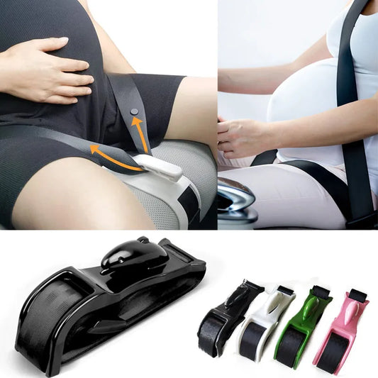 Maternity Car Seat Safety Belt - Belly Support for Pregnant Women, Protects Mom and Unborn Baby - Adjustable Extender Accessories for Enhanced Comfort and Protection