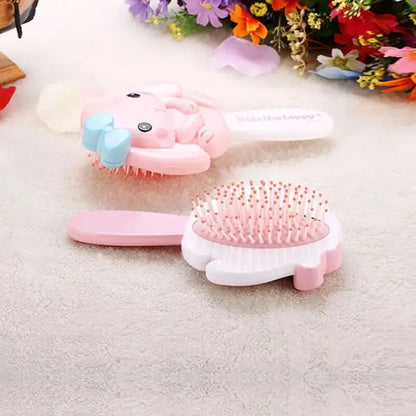 Cute Air Cushion Comb for Girls: Princess Baby Massage Electrostatic Cartoon Hair Comb - Ideal for Children's Haircare