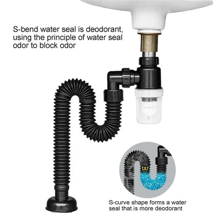 Kitchen Sink Deodorant Launch Pipeline Accessories: Drain Pipe Strainer for Plumbing Washbasin - Essential Kitchen Plumbing Accessory