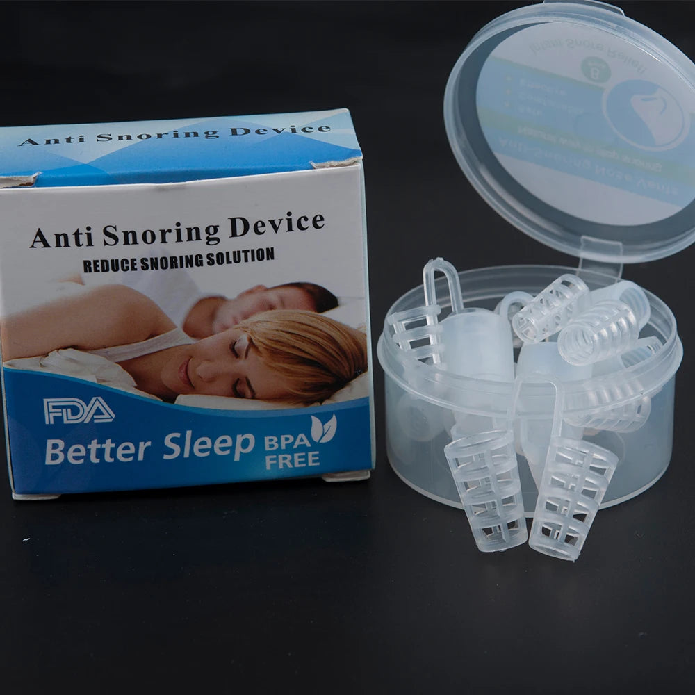 Snore Relief Solution: 1/4/8PCS Nasal Dilators - Anti-Snoring Devices for Better Sleep, Nasal Vents, Aid to Reduce Ronquidos