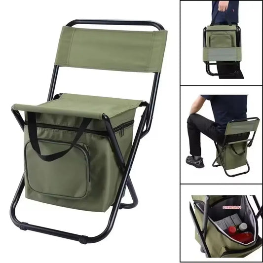 Detachable Portable Folding Moon Chair - Ultralight Outdoor Camping, Beach, Fishing, Travel, Hiking, and Picnic Seat