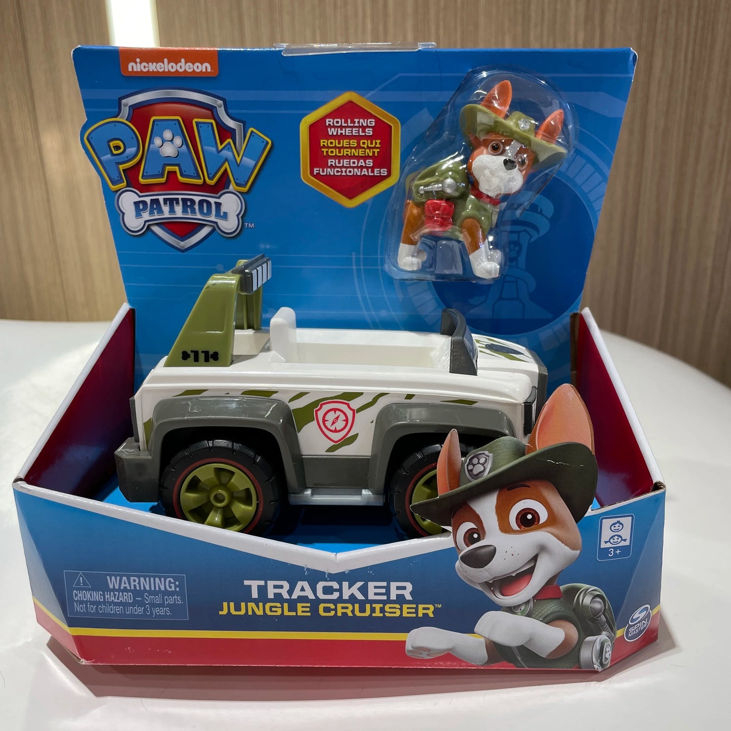 Original Paw Patrol Action Figures - 10 Vehicles with Ryder, Tracker, Everest, Chase, Rex, Skye, Rocky, Marshall and Zuma, Perfect Birthday Gift Toy