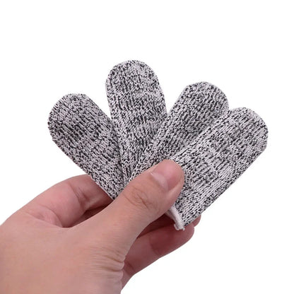 10 Pack Finger Cots: Flexible Anti-Cut Thumb Protectors for DIY and Work Protection