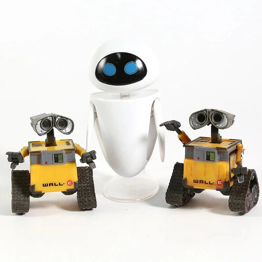 Wall-E Robot PVC Action Figure Collection | Wall E & EVE Model Toys Dolls | Perfect Children's Christmas Gift | Available in 6cm/10cm Sizes