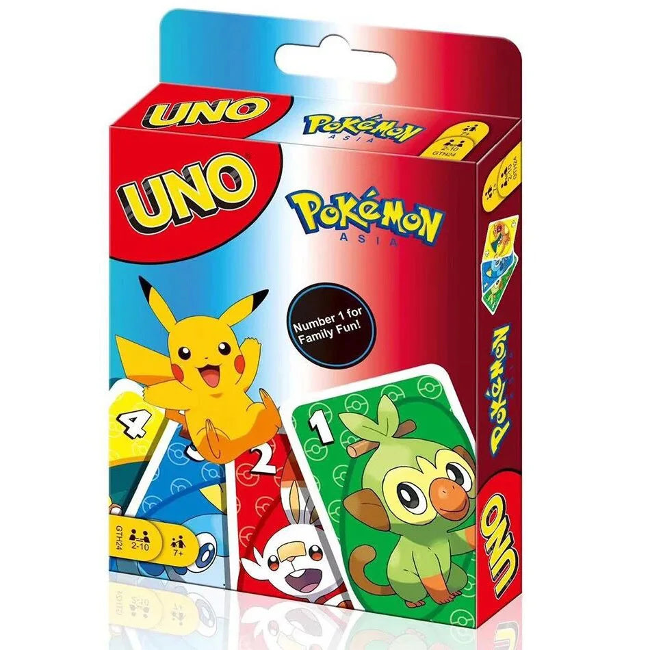 ONE FLIP! Board Game - UNO Cards with Harry, Naruto, Super Mario Themes, Christmas Card Table Game, Fun for Adults & Kids, Ideal Birthday Gift Toy