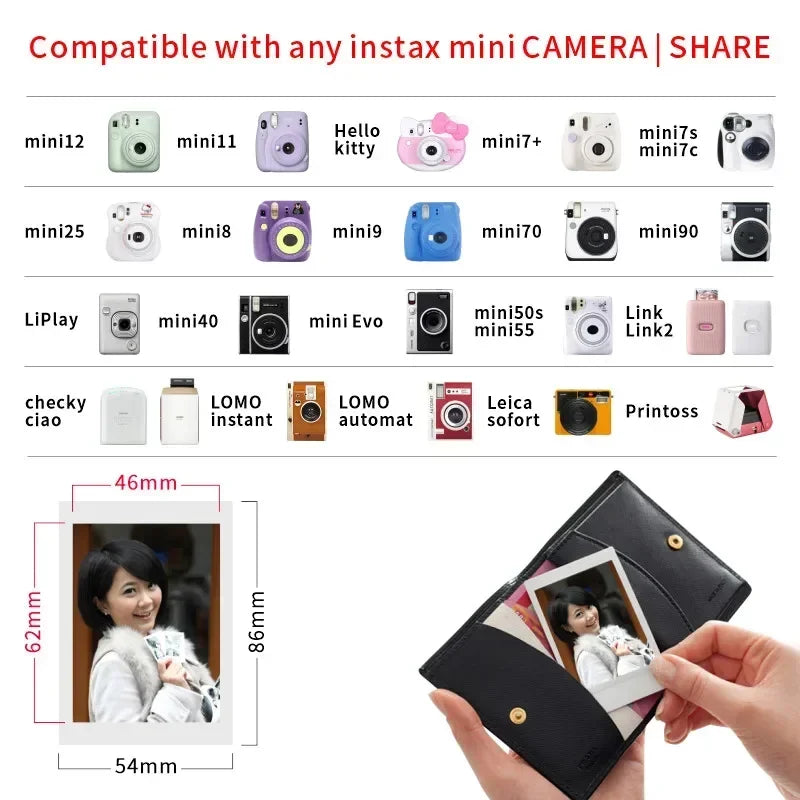 Origin Fujifilm Instax Mini Film Paper - 10-100 Sheets for Fuji Instant Film Cameras, Compatible with Instax Mini 12, 11, 9, 40, 70, 90, Link, Liplay EVO