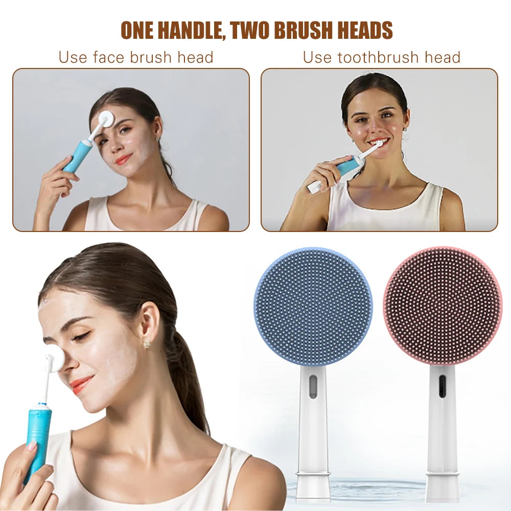 Replacement Brush Heads for Oral-B Electric Toothbrush - Facial Cleansing Brush Head, Electric Cleansing Head, Face Skin Care Tools