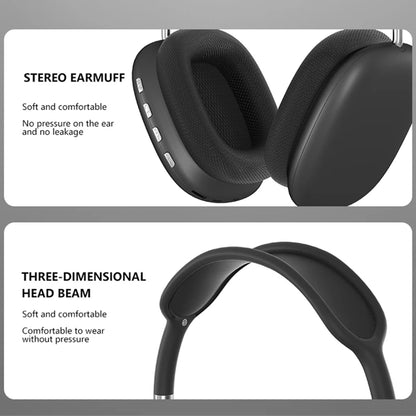 NEW P9 Pro Max Air Wireless Bluetooth Headphones – Noise Cancelling Earphones with Mic, Over-Ear Sports Gaming Headset for Apple