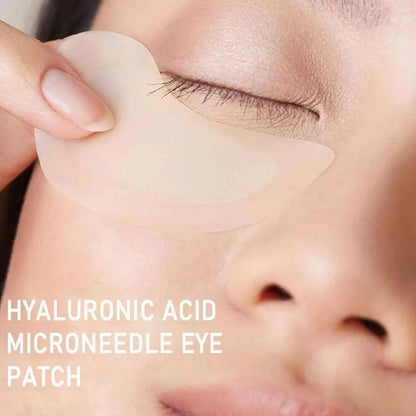 Hyaluronic Acid Microneedle Eye Patches Mask | Anti-Wrinkle, Anti-Aging, Dark Circles, Moisturizing Under Eye Gel Pads | Skin Care Solution