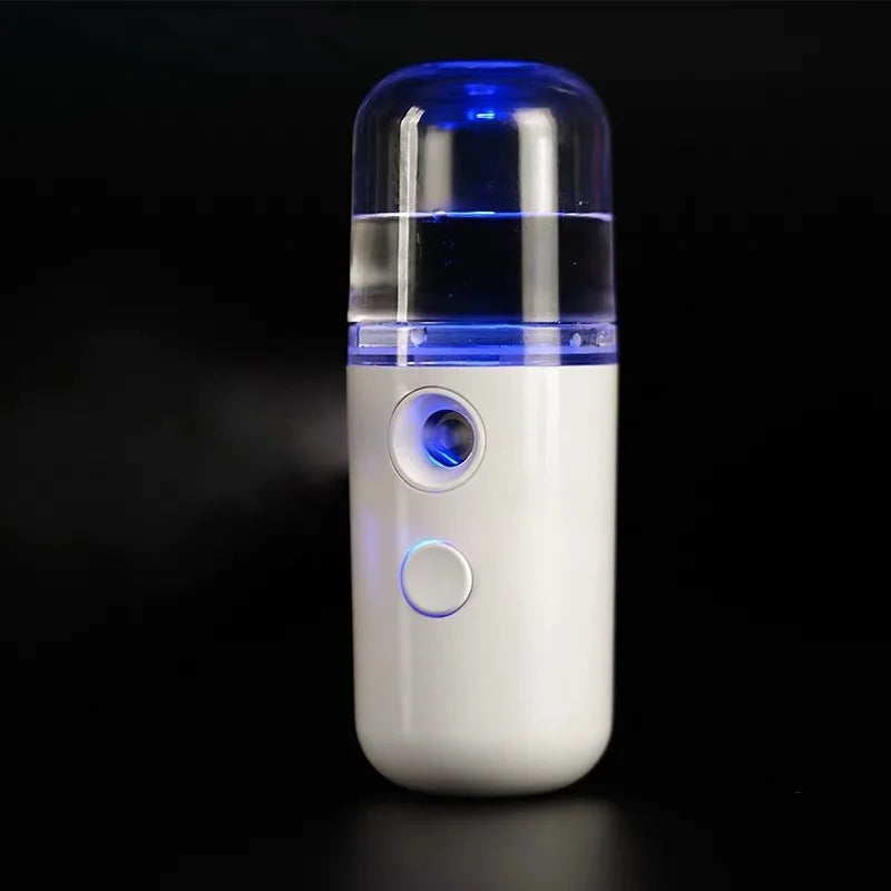 30ml Mini Humidifier Portable Rechargeable | Small Wireless Nano Personal Face Sprayer | Cool Mist Maker Fogger Humidifier