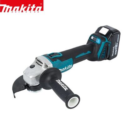 Makita DGA404 18V 125mm Brushless Electric Angle Grinder - Rechargeable High Power Cutting and Polishing Machine