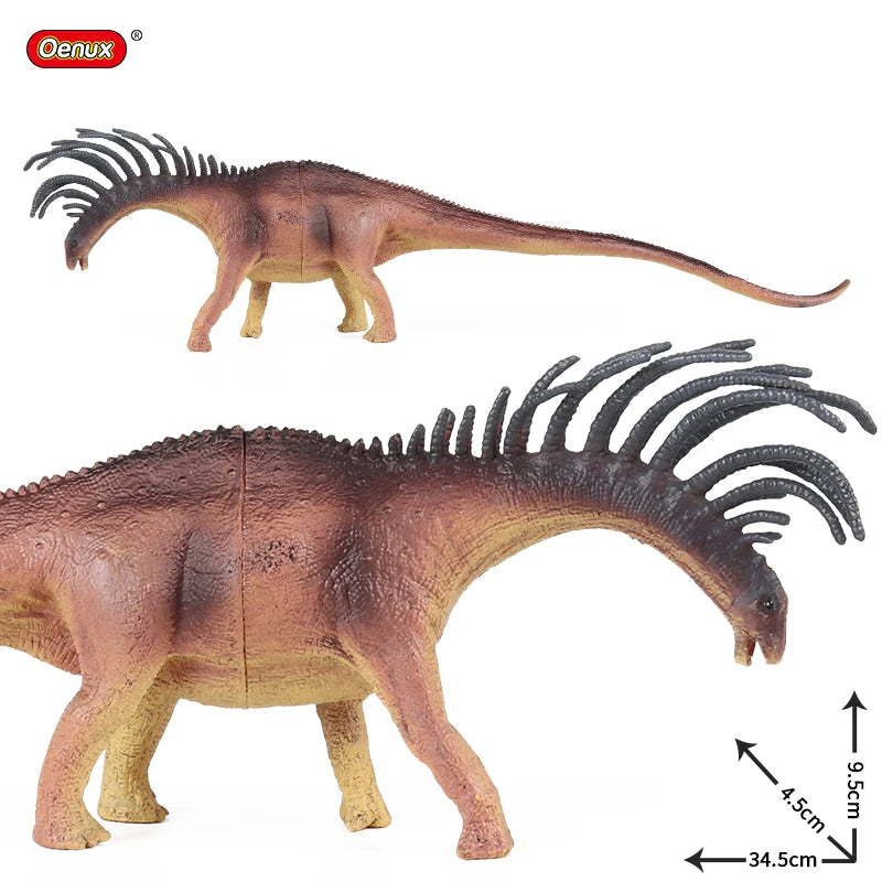 Oenux Dinosaurs World Action Figures - Savage Jurassic Collection Featuring Indominus Rex, Spinosaurus and Triceratops, Ideal Kids Gift