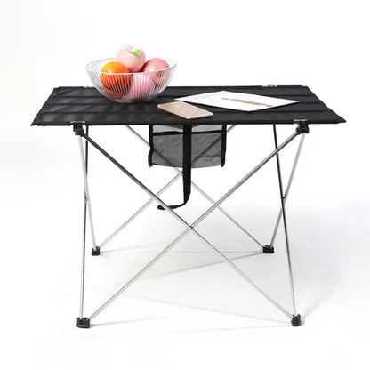 Foldable Outdoor Camping Table - Portable Desk for Beach, Hiking, Climbing, Fishing, & Picnic - Compact Folding Table, Essential Camping Supplies