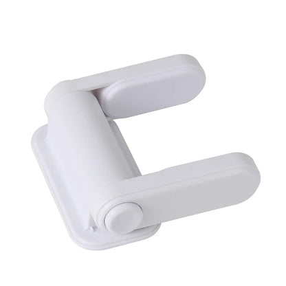 Universal Child Safety Door Lever Lock | Rotation-Proof Adhesive Security Latch | Professional Baby Proofing Solution