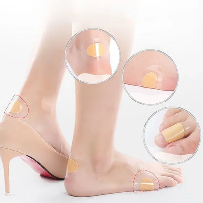 Silicone Gel Shoes Stickers: Pain Relief Patch Liner for High Heels - Adhesive Hydrocolloid Pads Cushions (10-50PCS)